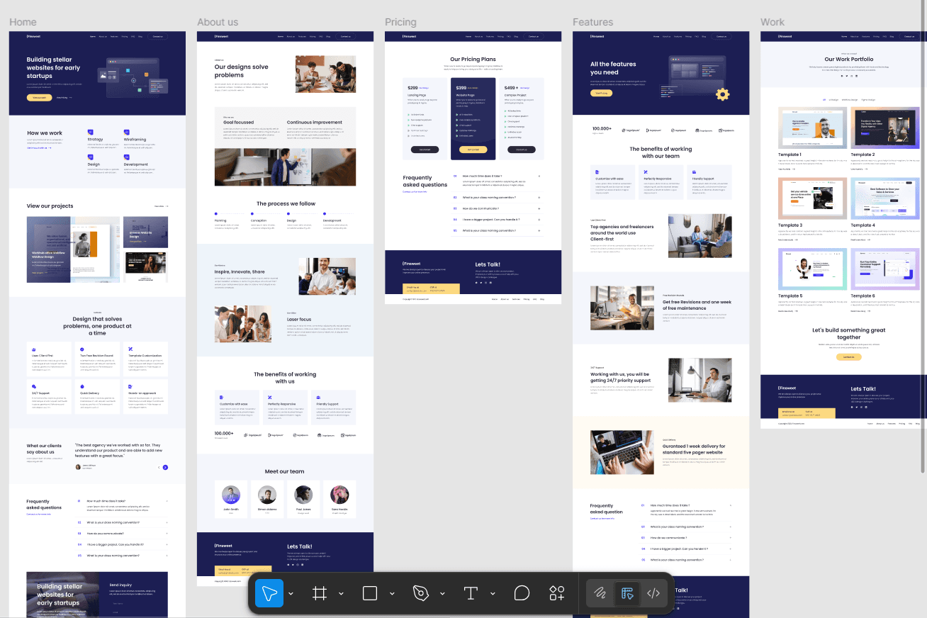 Diseño UI/UX — Hacemos Realidad tus Sueños